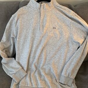 Travis Mathew Mens Cloud Quarter Zip- size XL